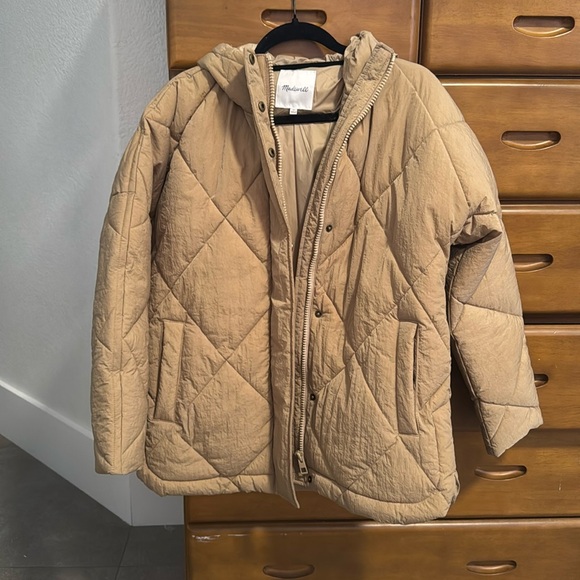 Madewell Holland Quilted Puffer Parka - Picture 1 of 3